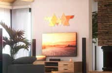 Triangle-Shaped LED Panels